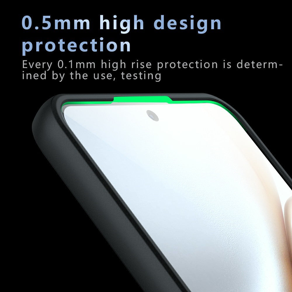 Puzdro MagSafe pre Honor 400 Smart 4G / X7d 4G / 400 Smart 5G, Techsuit, PureFrost, Saténová čierna