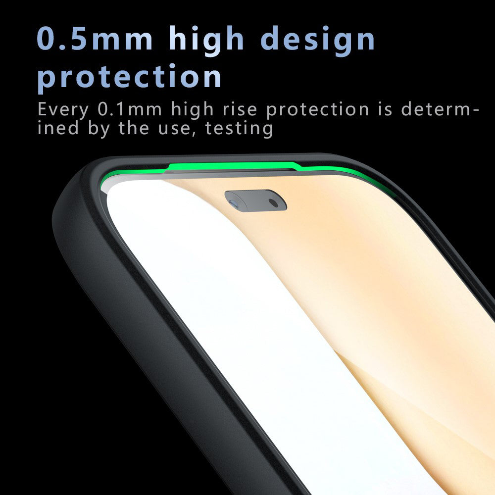 Puzdro MagSafe pre Honor 600 Lite, Techsuit, PureFrost, Saténová Čierna