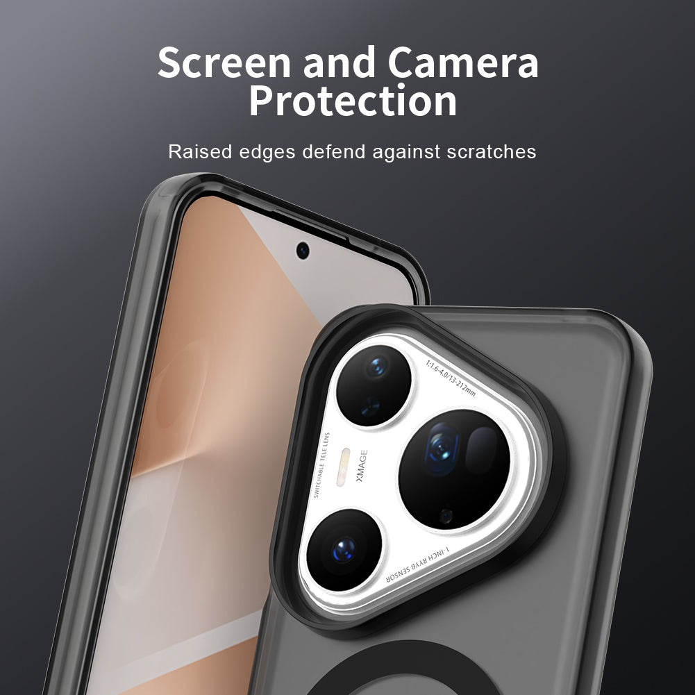 MagSafe puzdro pre Huawei Pura 80 Ultra, Techsuit, CandyCase, Čierna