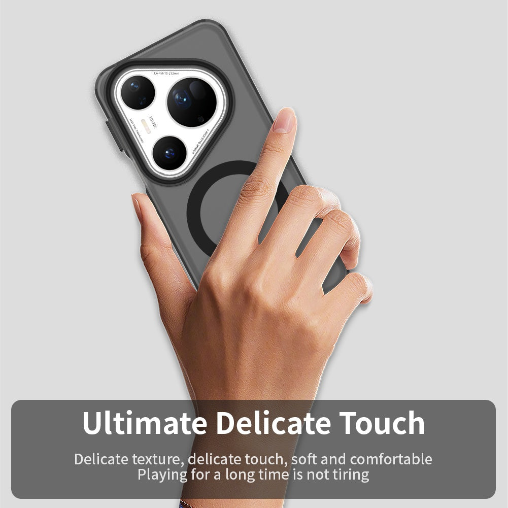 MagSafe puzdro pre Huawei Pura 80 Ultra, Techsuit, CandyCase, Čierna
