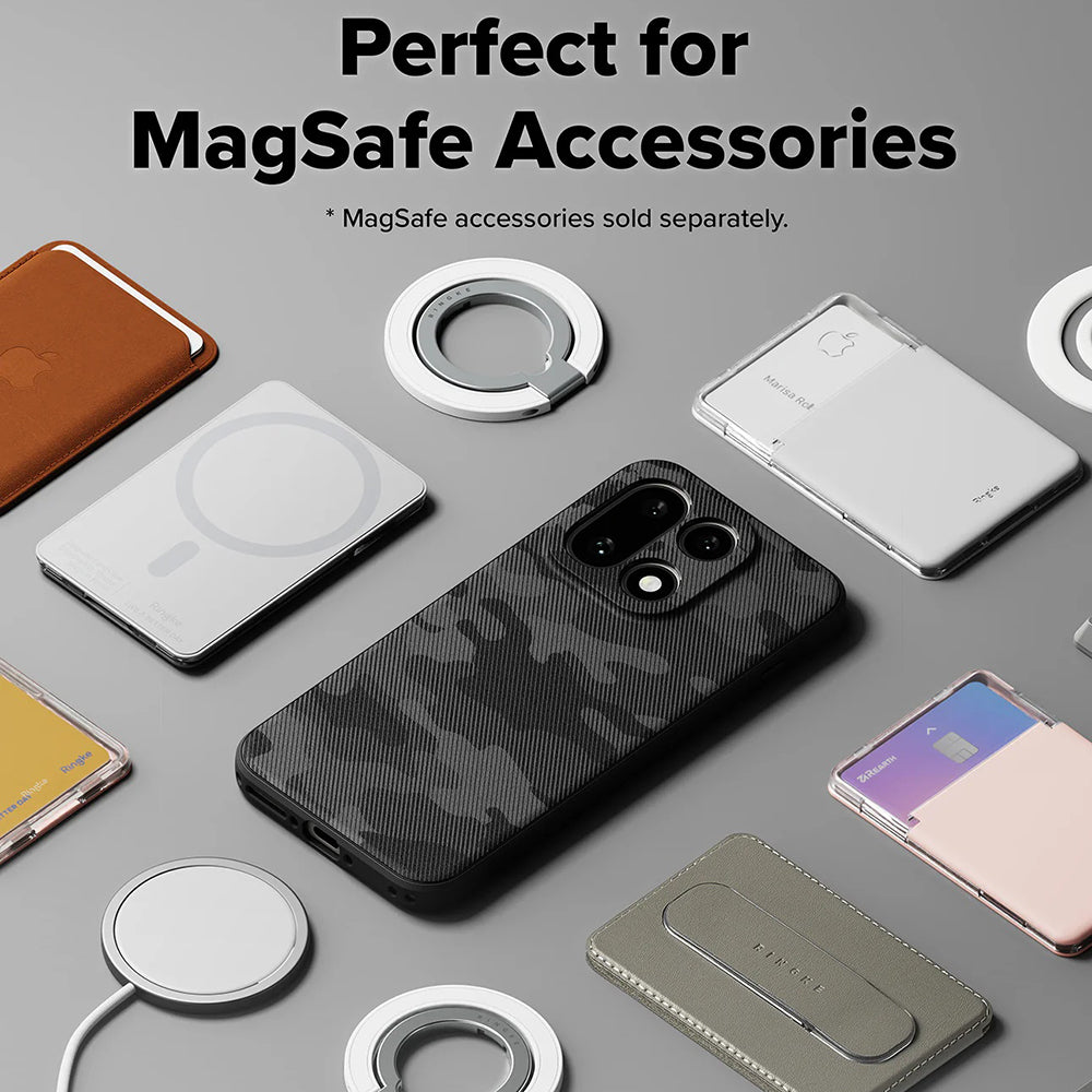 Puzdro MagSafe pre OnePlus 15, Ringke, Onyx, Camuflaj