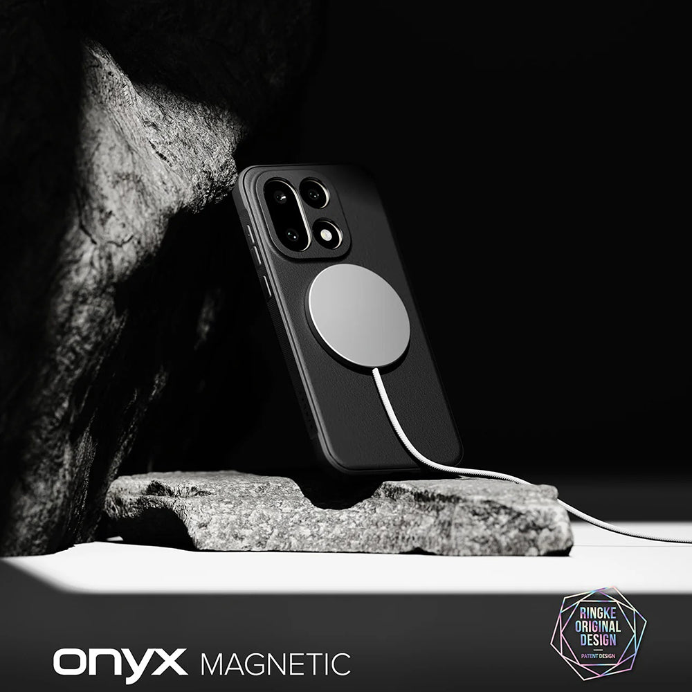 Puzdro MagSafe pre OnePlus 15, Ringke, Onyx, Čierne