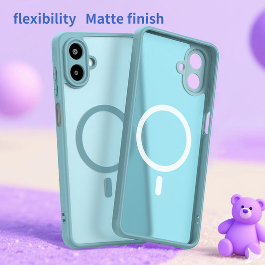 Puzdro MagSafe pre Samsung Galaxy A07 4G A075, Techsuit, HaloFrost II, Svetlozelená