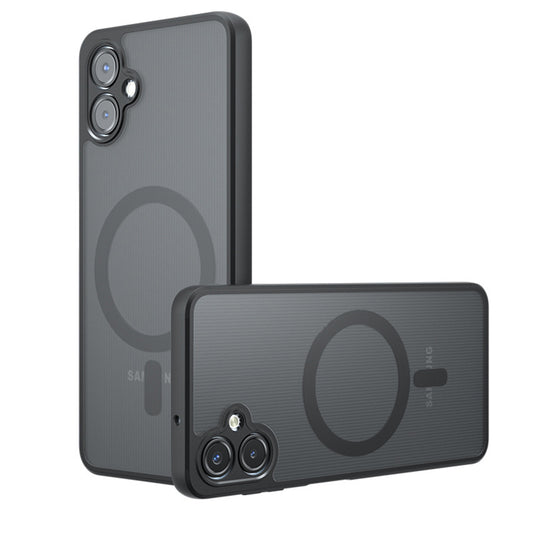 Puzdro MagSafe pre Samsung Galaxy A07 4G A075, Techsuit, PureFrost, Saténová čierna