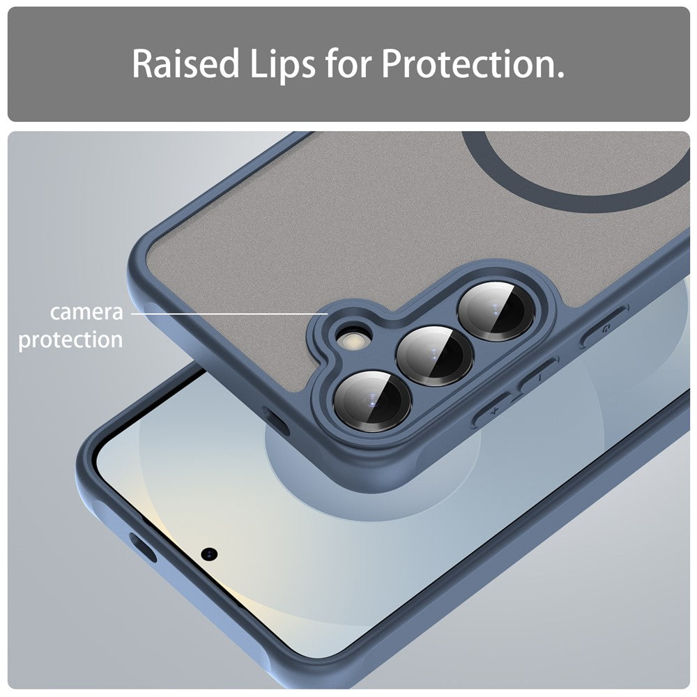 MagSafe puzdro pre Samsung Galaxy A27 5G, Techsuit, HaloFrost II, Tmavomodrá