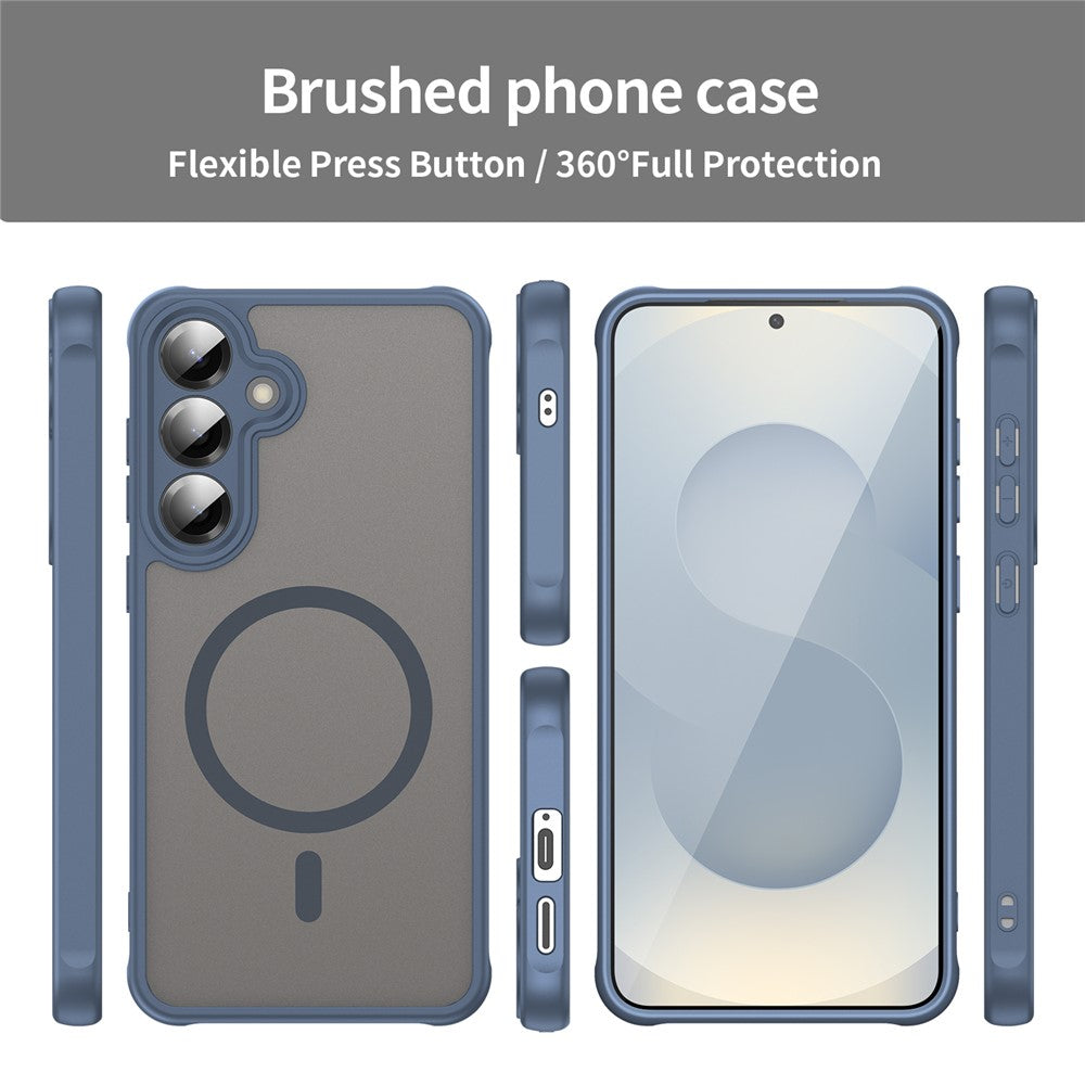 MagSafe puzdro pre Samsung Galaxy A27 5G, Techsuit, HaloFrost II, Tmavomodrá