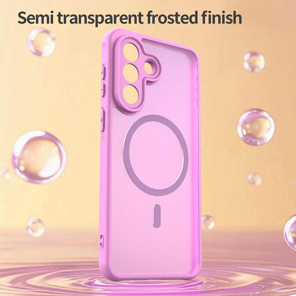 MagSafe puzdro pre Samsung Galaxy A27 5G, Techsuit, HaloFrost II, Ružové