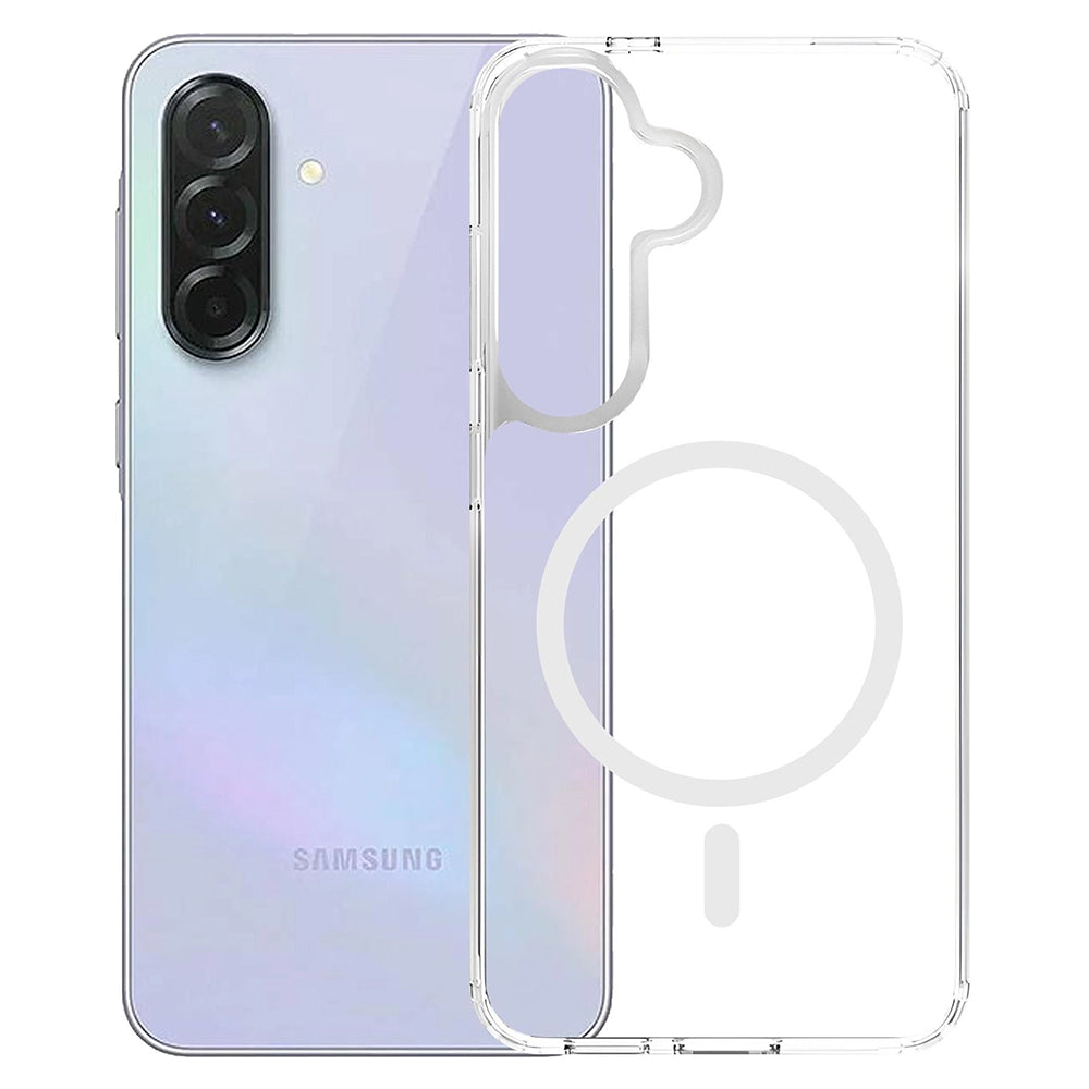 Puzdro MagSafe pre Samsung Galaxy A37 5G, 3MK, Armor MagCase, Priehľadné