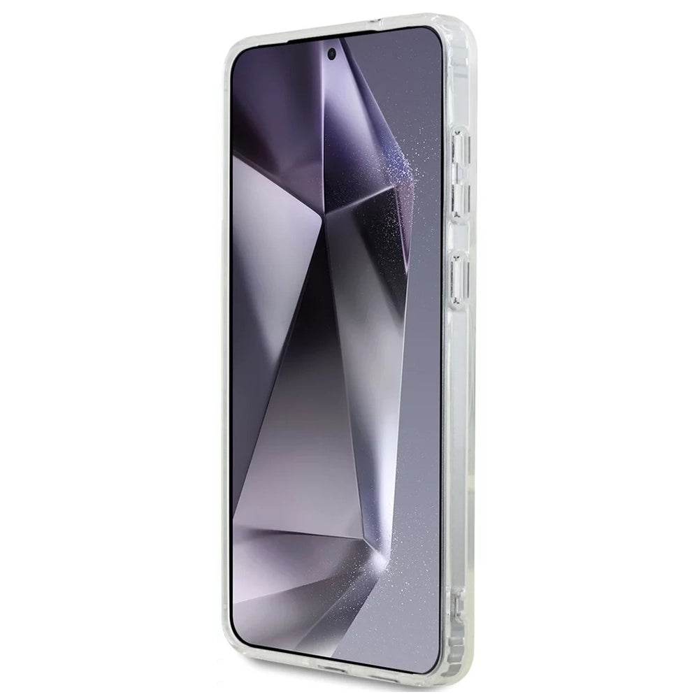 Puzdro MagSafe pre Samsung Galaxy S25 Edge S937, Karl Lagerfeld, IML Choupette's Head, Biela