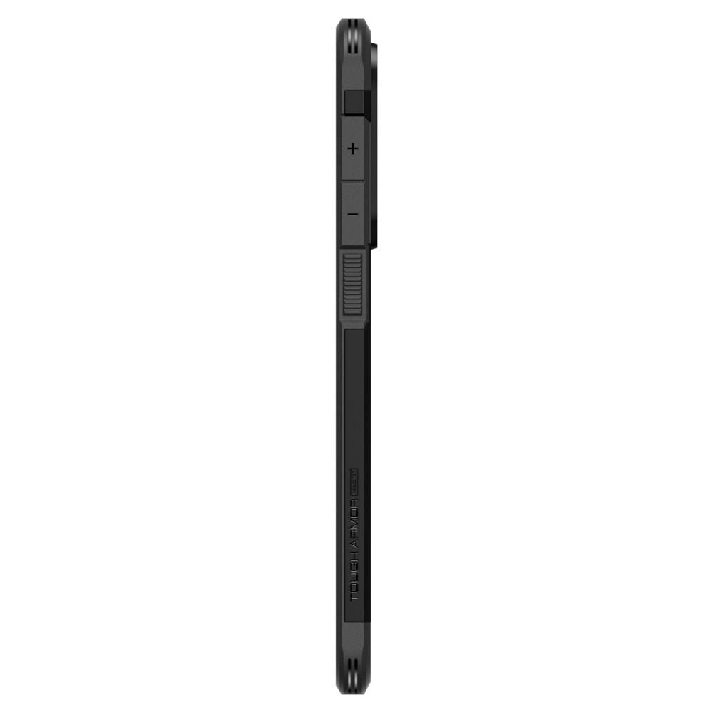 Puzdro MagSafe pre Samsung Galaxy S25 Edge S937, Spigen, Tough Armor, Čierne ACS09422