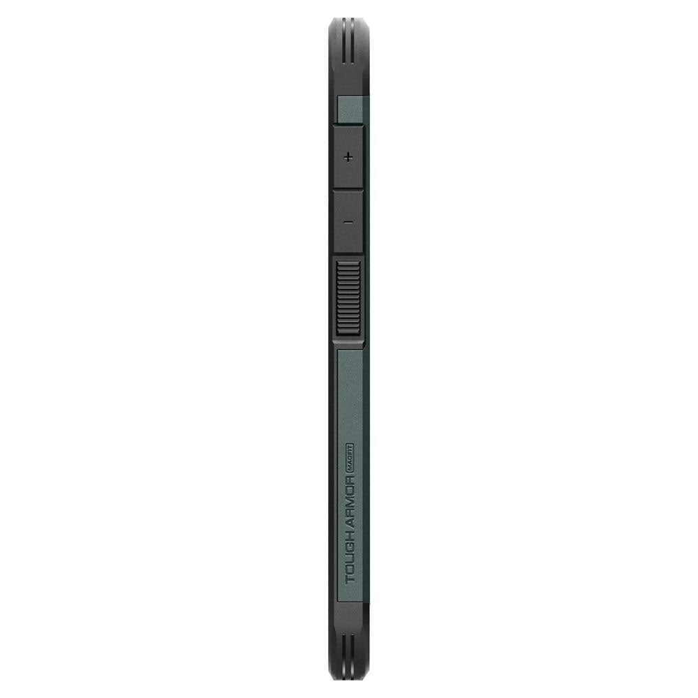 Puzdro MagSafe pre Samsung Galaxy S25+ S936, Spigen, Tough Armor, Zelená ACS08989