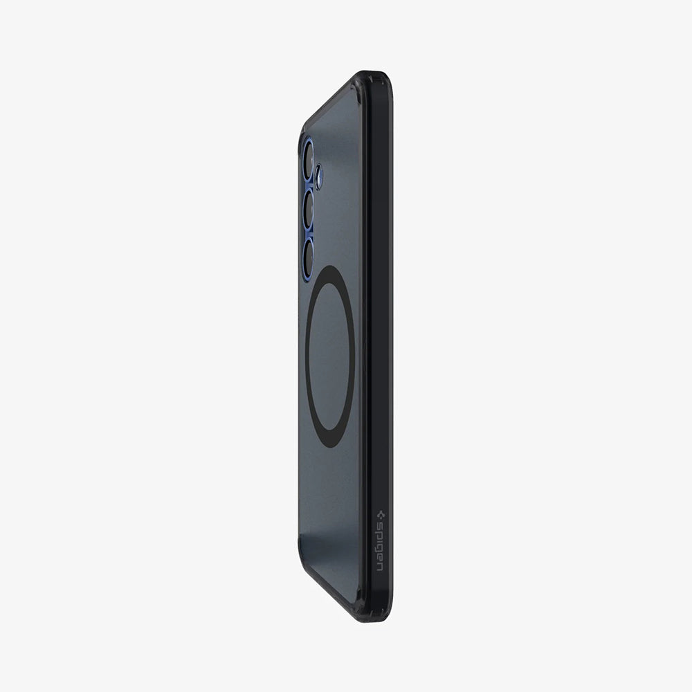 Puzdro MagSafe pre Samsung Galaxy S25 S931, Spigen, Ultra Hybrid, Saténová čierna ACS09005