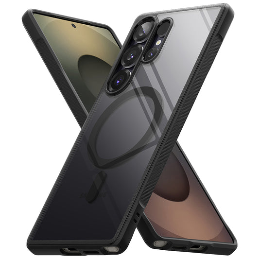 Puzdro MagSafe pre Samsung Galaxy S25 Ultra S938, Ringke, Fusion Bold, Čierne