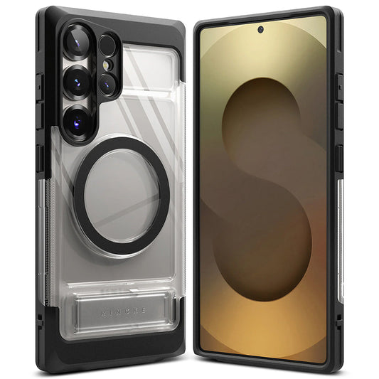 Puzdro MagSafe pre Samsung Galaxy S25 Ultra S938, Ringke, UX, Priehľadné