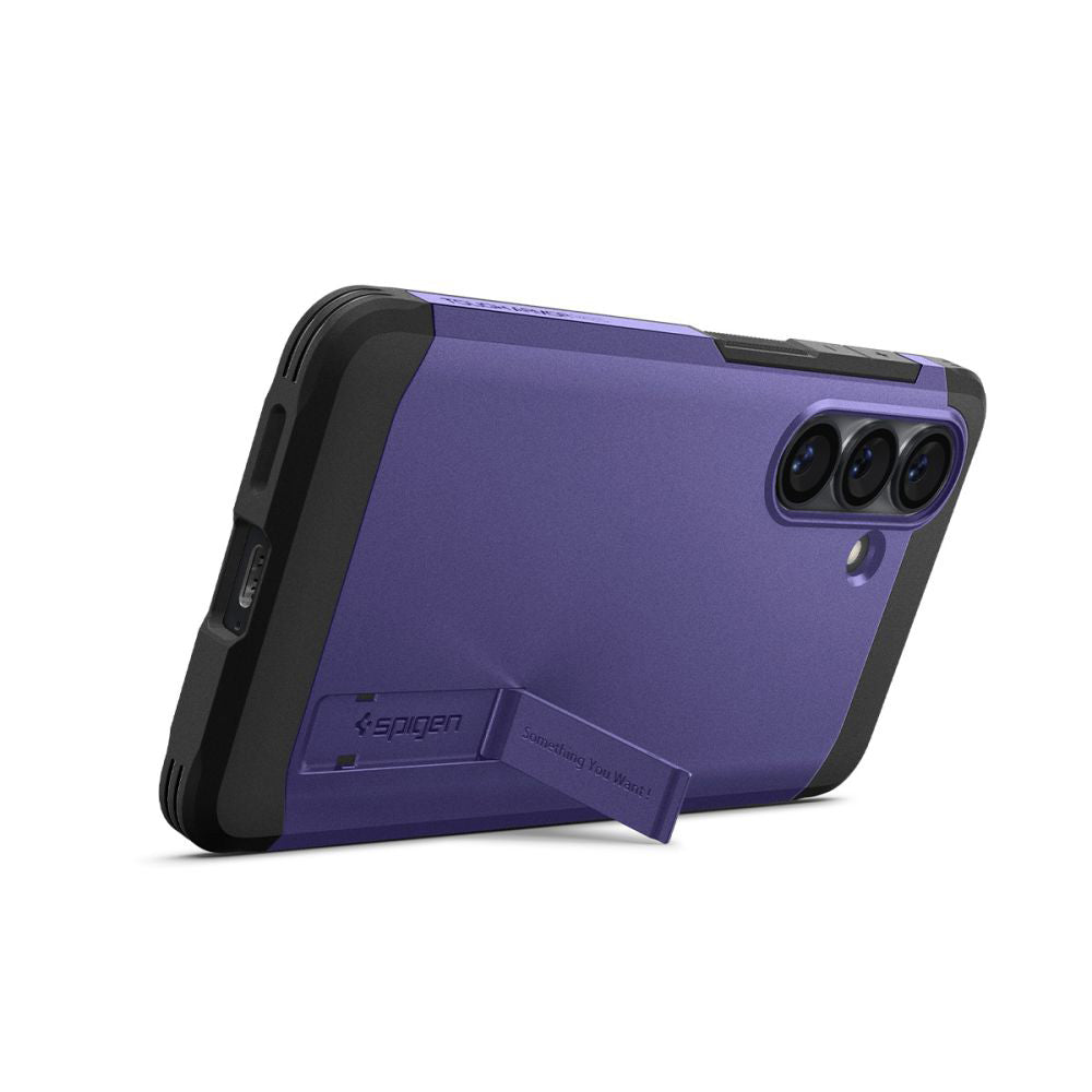 Puzdro MagSafe pre Samsung Galaxy S26 Plus S947, Spigen, Tough Armor, Fialové ACS11215