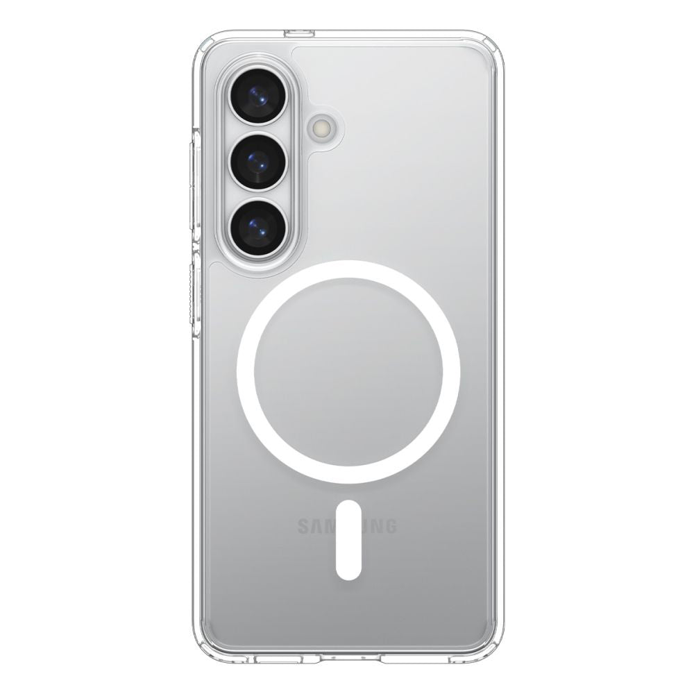 Puzdro MagSafe pre Samsung Galaxy S26 Plus S947, Spigen, Ultra Hybrid, Priehľadné Biela ACS10709