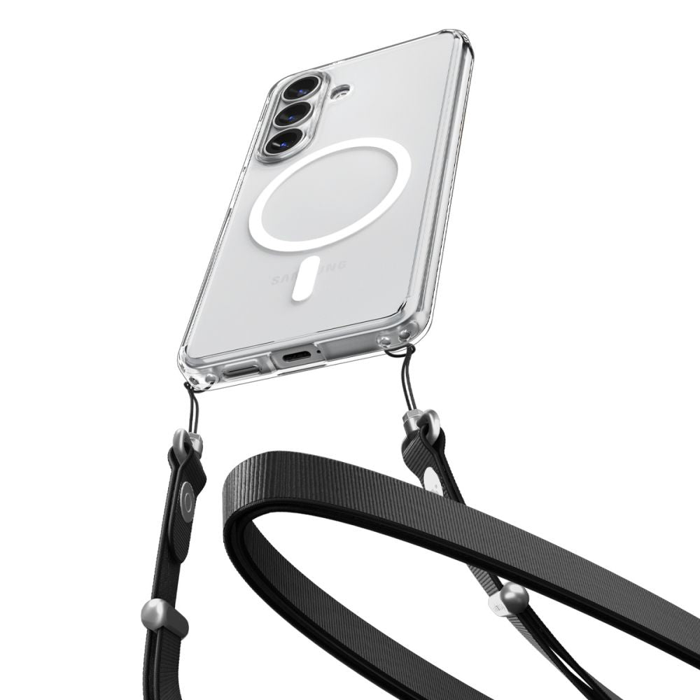 Puzdro MagSafe pre Samsung Galaxy S26 Plus S947, Spigen, Ultra Hybrid, Priehľadné Biela ACS10709