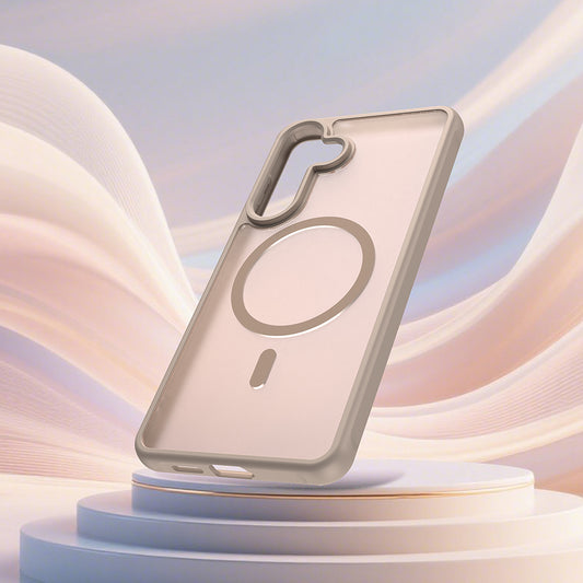 Puzdro MagSafe pre Samsung Galaxy S26 Plus, Techsuit, HaloFrost II, Zlaté