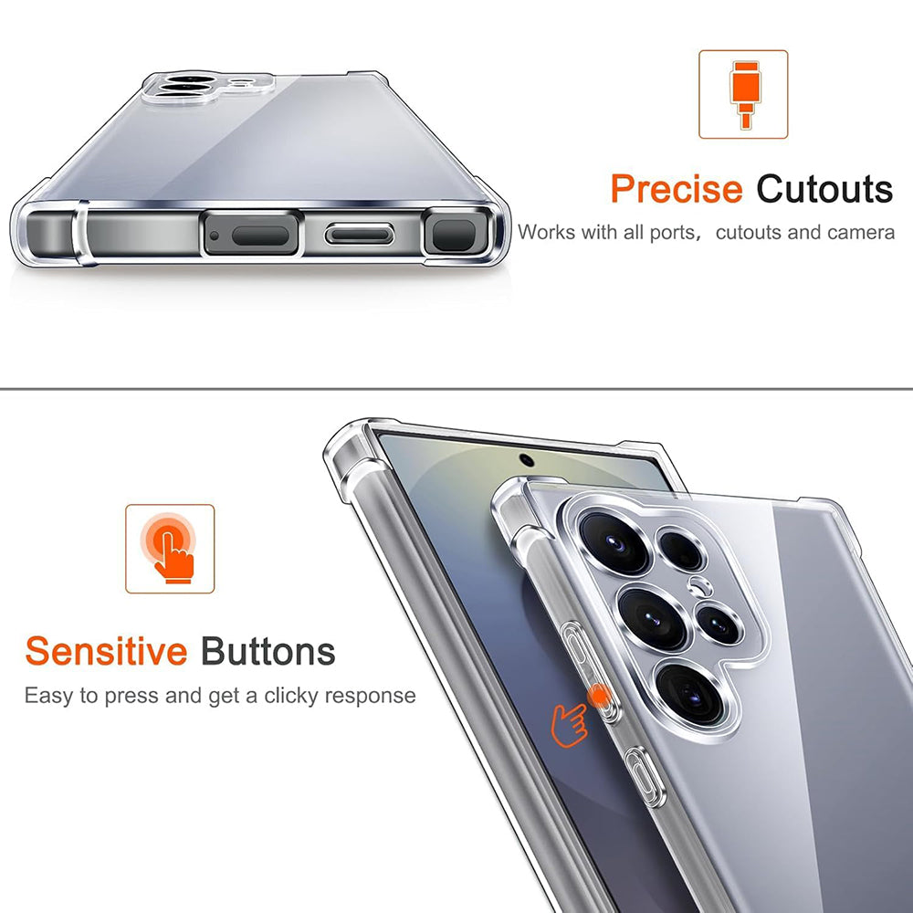 Puzdro MagSafe pre Samsung Galaxy S26 Plus S947, Techsuit, Shockproof, Priehľadné