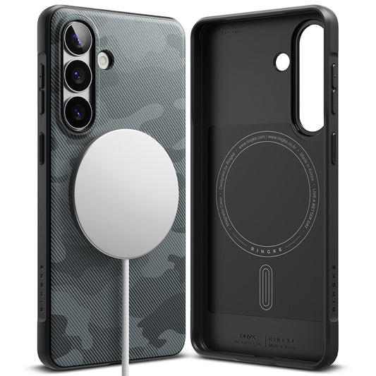 Puzdro MagSafe pre Samsung Galaxy S26, Ringke, Onyx, Camufláž