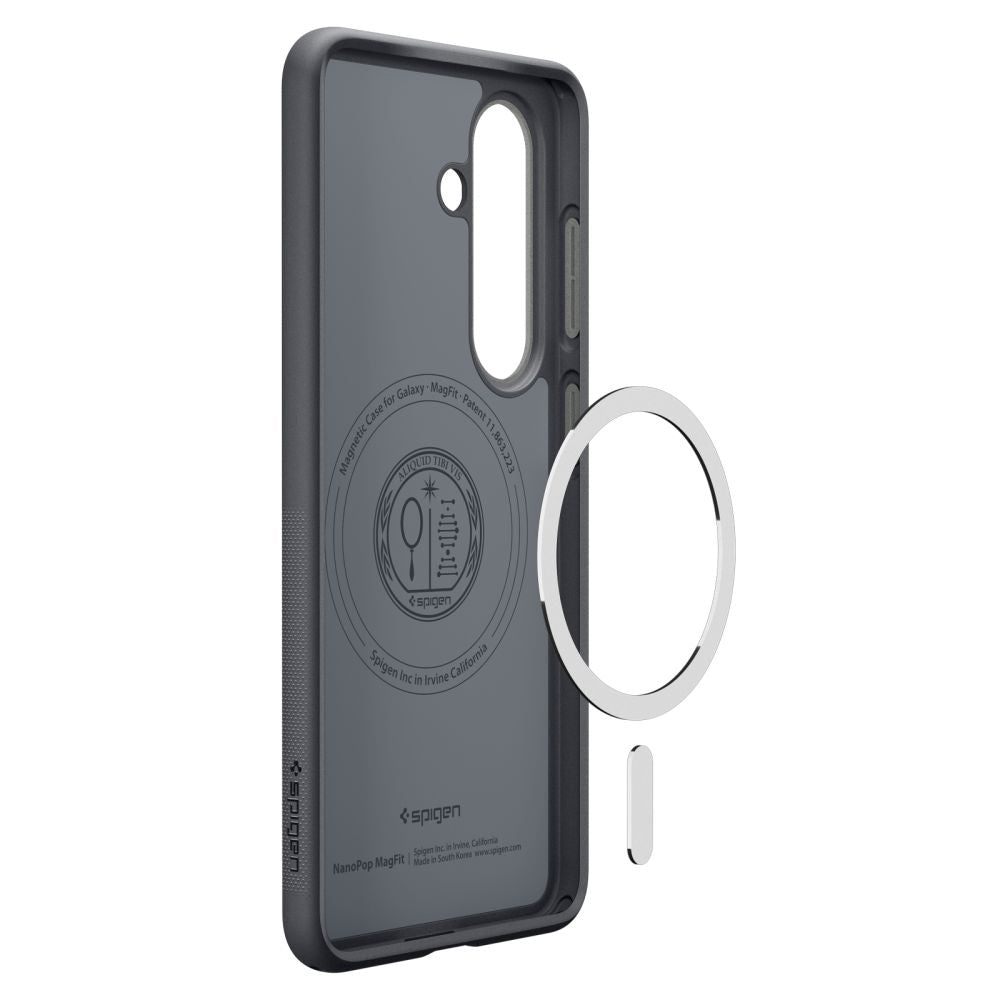 Puzdro MagSafe pre Samsung Galaxy S26 S942, Spigen, Caseology Nano Pop, Čierne ACS11066