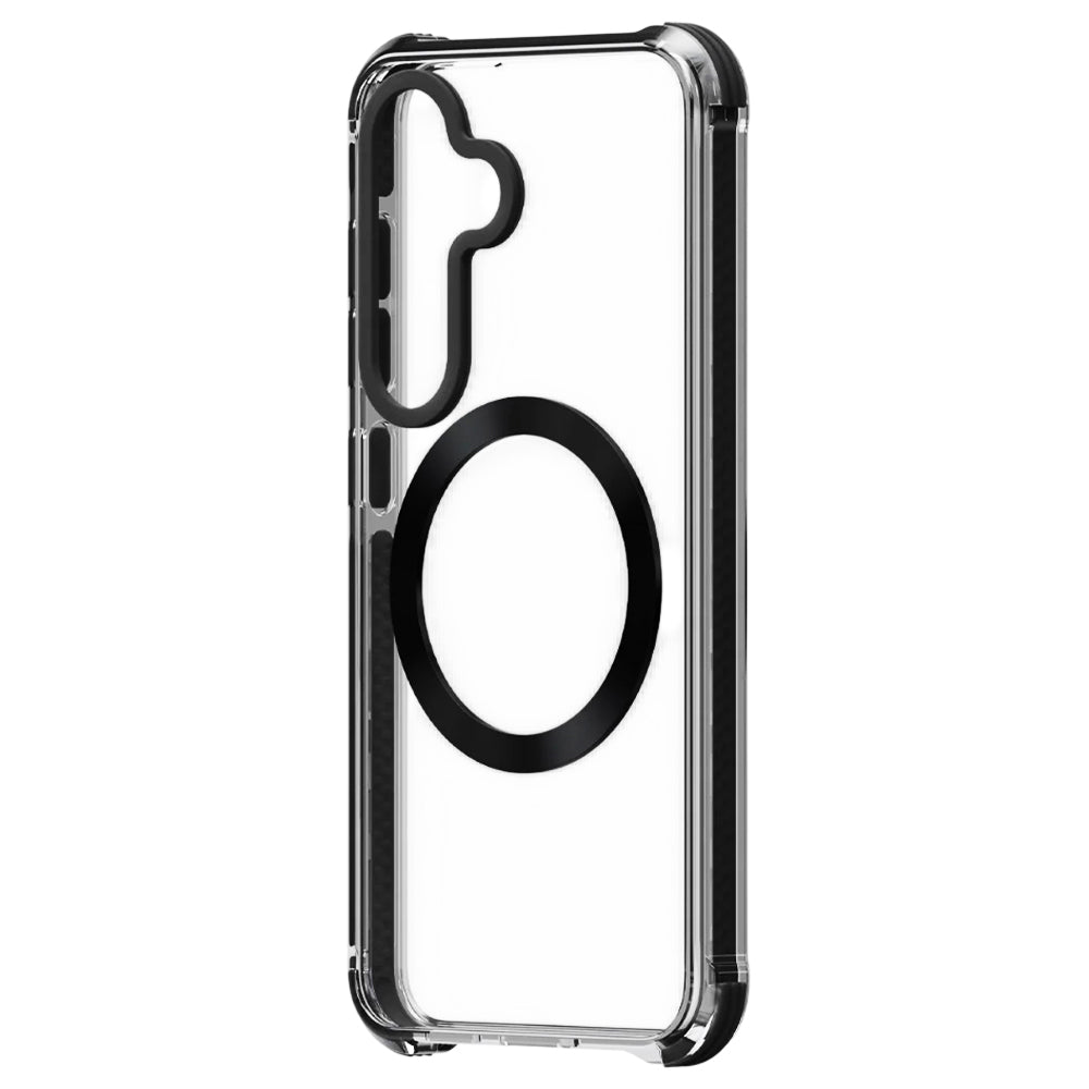 Puzdro MagSafe pre Samsung Galaxy S26 S942, UNIQ, Combat MagClick, Čierne
