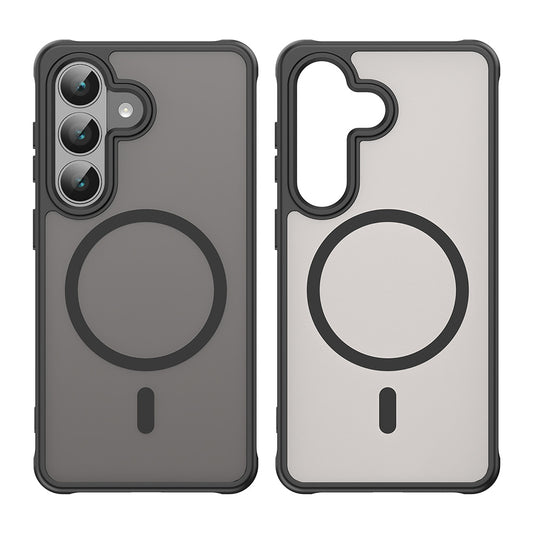 Puzdro MagSafe pre Samsung Galaxy S26, Techsuit, HaloFrost II, Čierne