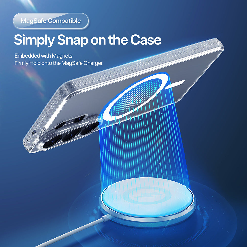 MagSafe Case for Samsung Galaxy S26 Ultra S948, DUX DUCIS, Clear, Transparent