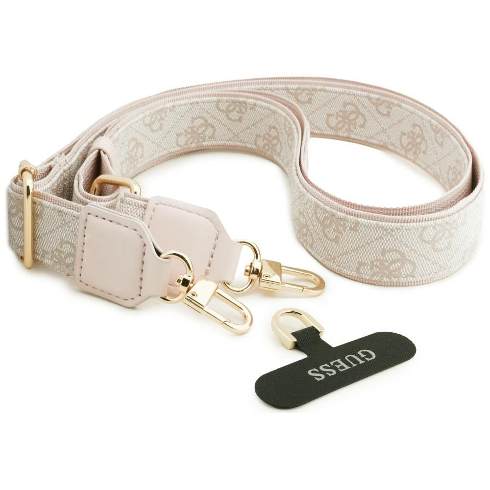 Puzdro MagSafe pre Samsung Galaxy S26 Ultra S948, GUESS, 4G Big Rhinestone Triangle Strap, Ružové