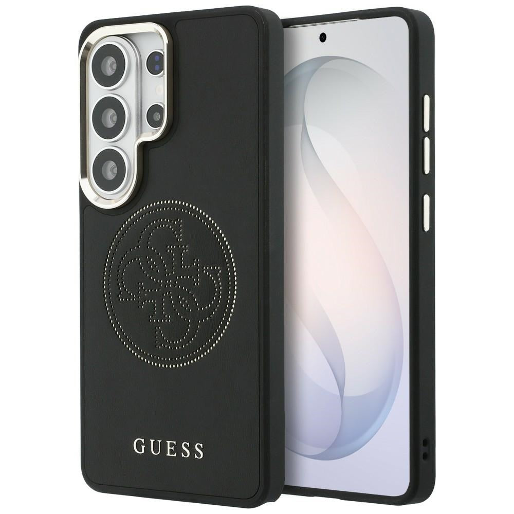 Puzdro MagSafe pre Samsung Galaxy S26 Ultra S948, Guess, Perforated Logo, Čierne