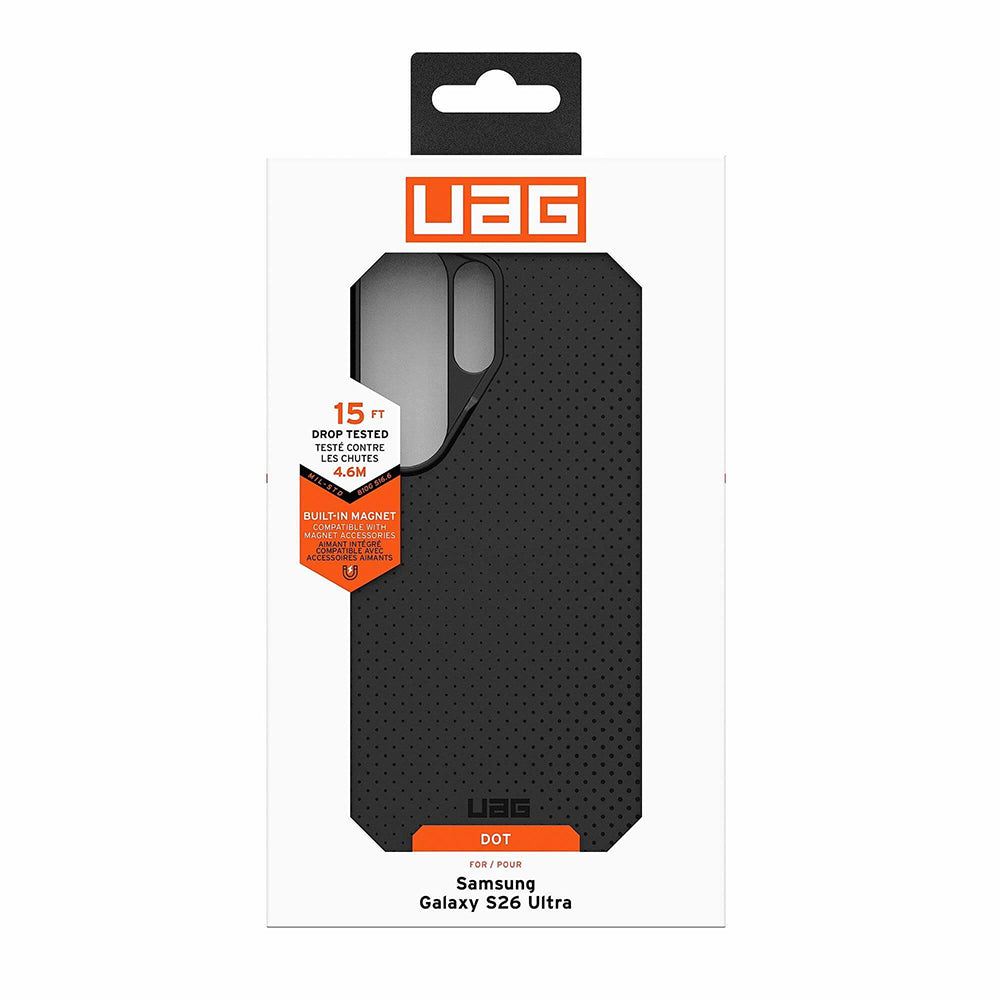 Puzdro MagSafe pre Samsung Galaxy S26 Ultra S948, Urban Armor Gear, Dot, čierne