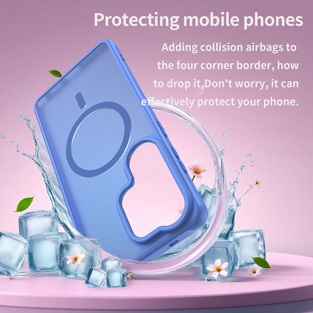 MagSafe Case for Samsung Galaxy S26 Ultra S948, Techsuit, HaloFrost II, Blue