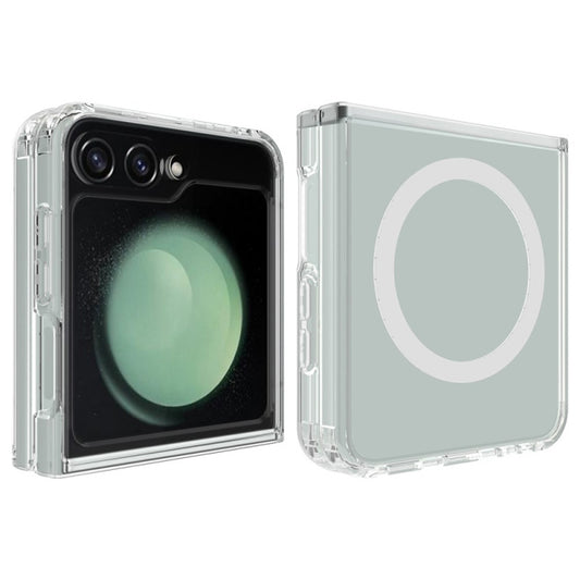 MagSafe puzdro pre Samsung Galaxy Z Flip7 FE F761 / Z Flip6 F741, Techsuit, Pro, Priehľadné
