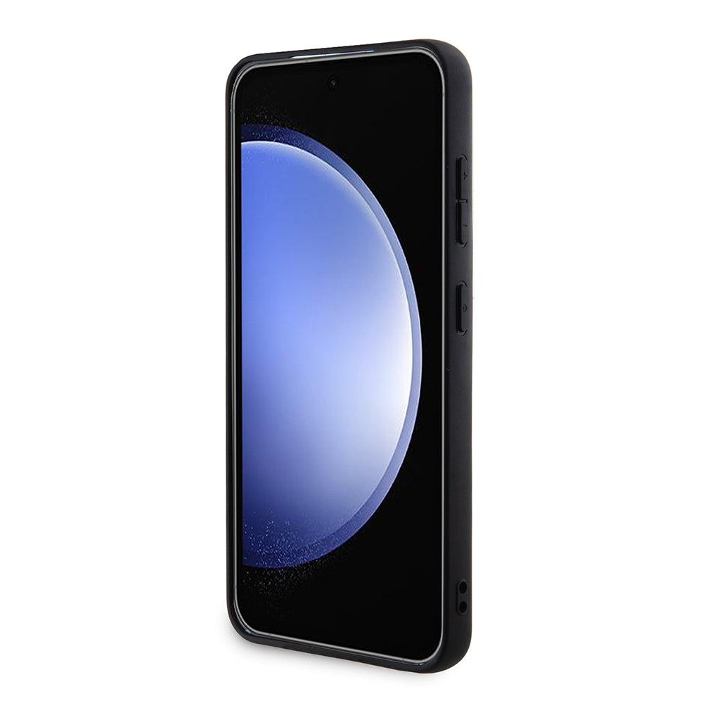 Puzdro MagSafe pre Samsung Galaxy Z Flip7 F766, Guess, 4G Collection, Čierne