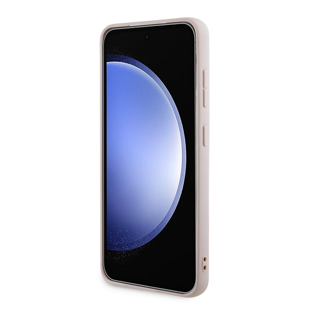 Puzdro MagSafe pre Samsung Galaxy Z Flip7 F766, Guess, 4G Collection, Ružová