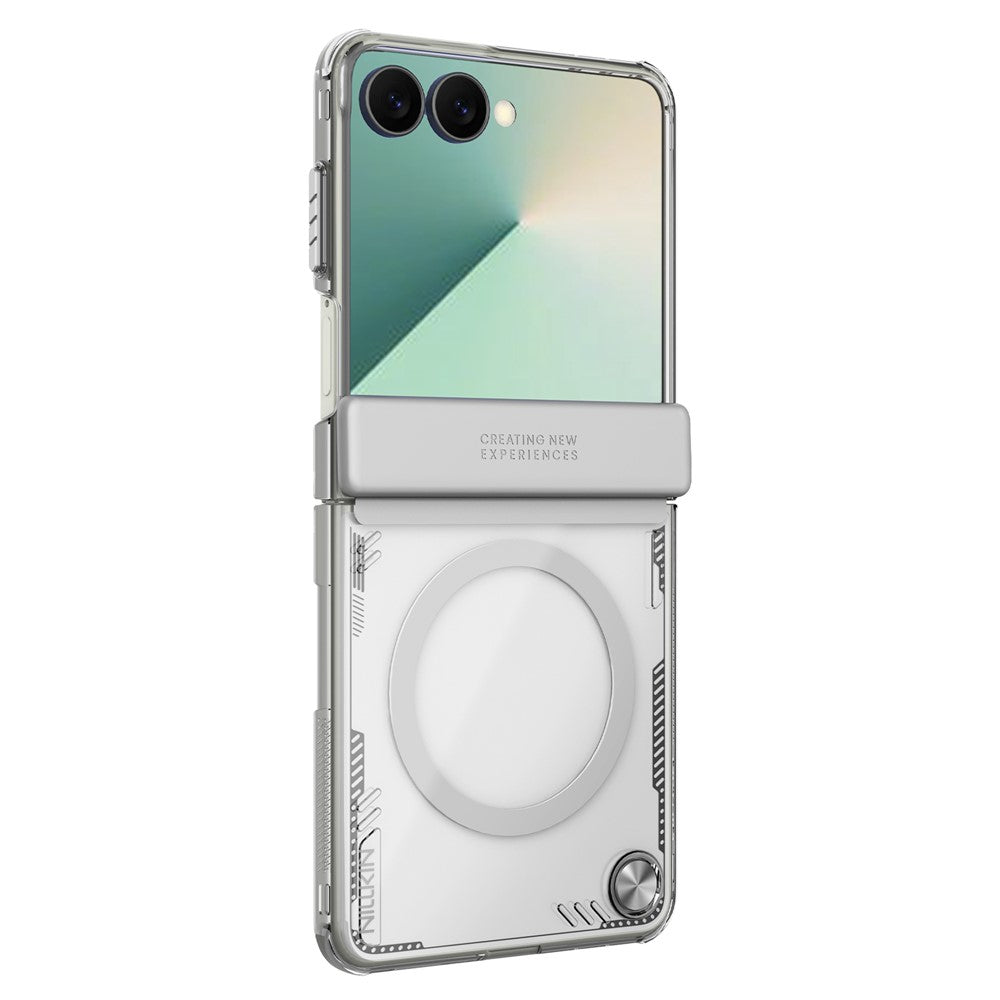 MagSafe puzdro pre Samsung Galaxy Z Flip7 F766, Nillkin, Iceblade, Sivá