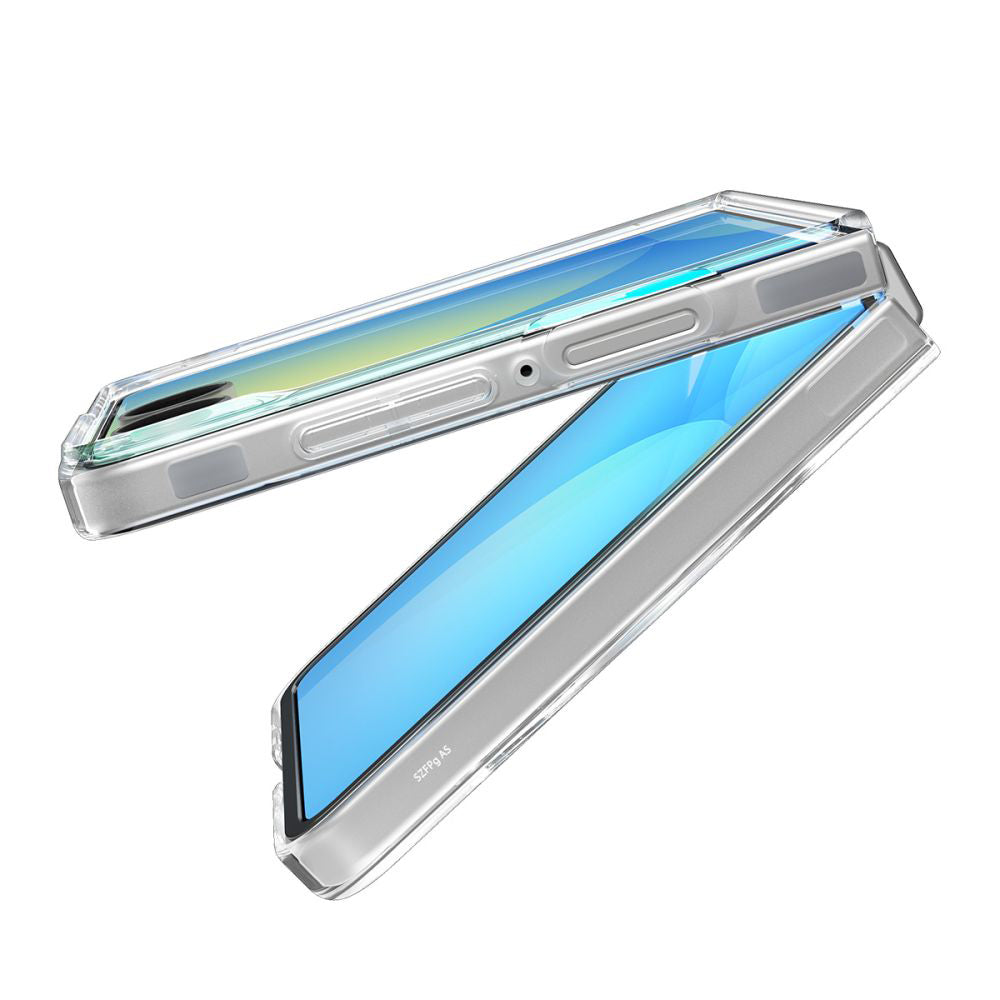 MagSafe puzdro pre Samsung Galaxy Z Flip7 F766, Spigen, Air Skin, priehľadné ACS09556