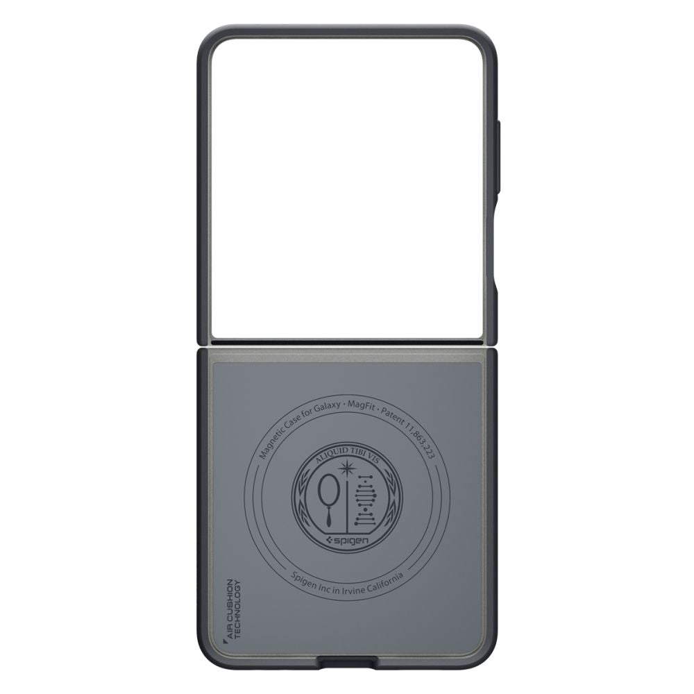 Puzdro MagSafe pre Samsung Galaxy Z Flip7 F766, Spigen, Caseology Nano Pop, Čierne