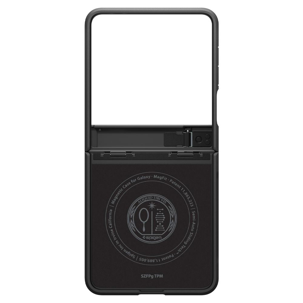MagSafe Case for Samsung Galaxy Z Flip7 F766, Spigen, Tough Armor Pro, Black ACS09561