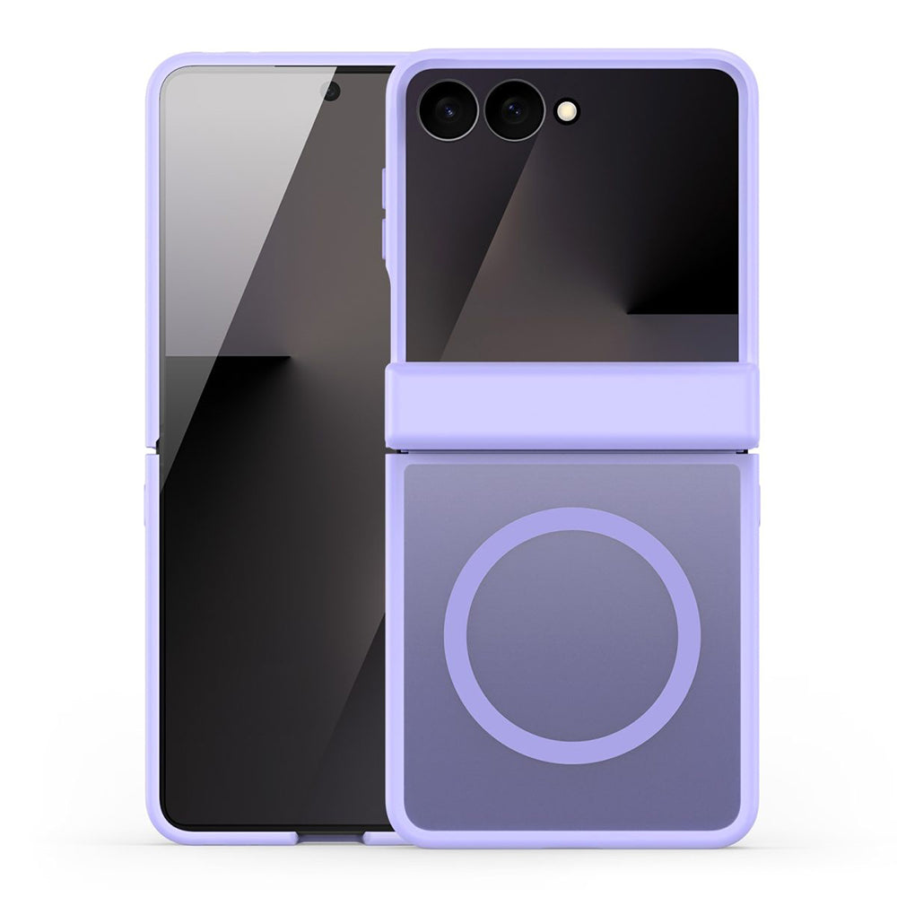 MagSafe puzdro pre Samsung Galaxy Z Flip8 F776, DUX DUCIS, Yind, Svetlofialová