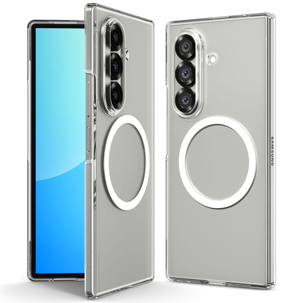 Puzdro MagSafe pre Samsung Galaxy Z Fold7 F966, Spigen, Air Skin, Transparentné ACS09545