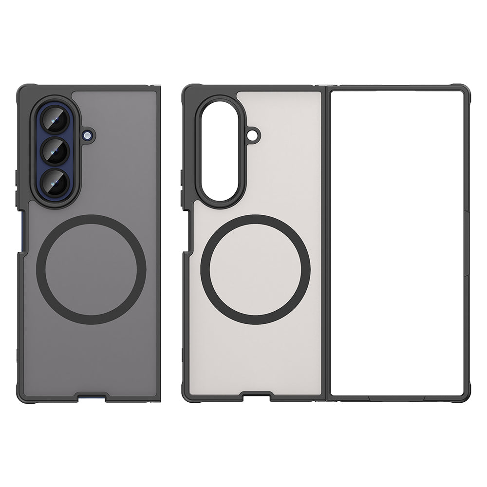 MagSafe puzdro pre Samsung Galaxy Z Fold7 F966, Techsuit, HaloFrost II, čierne