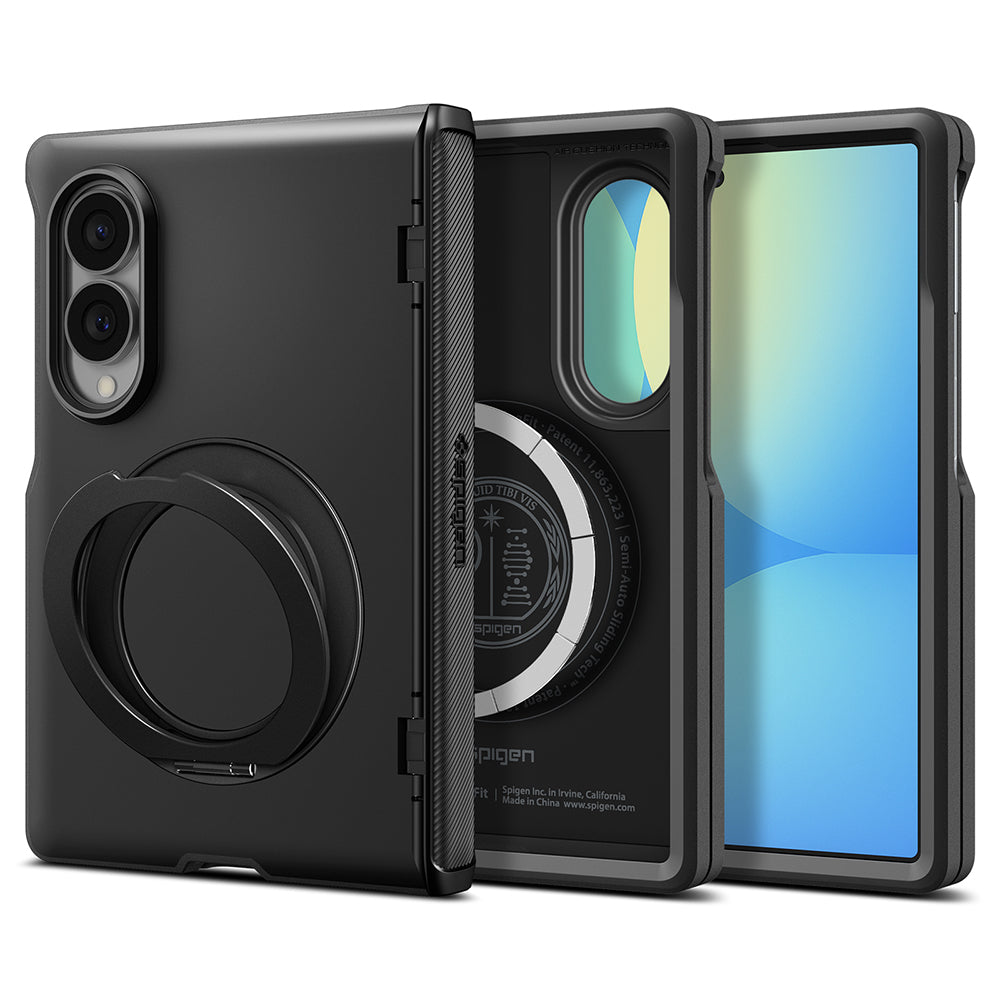 MagSafe puzdro pre Samsung Galaxy Z Fold8 F971, Spigen, Slim Armor Pro S, čierne ACS11779
