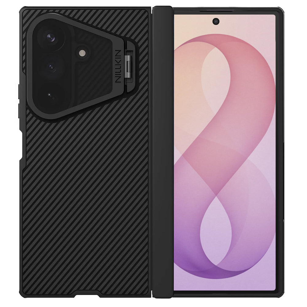 MagSafe puzdro pre Samsung Galaxy Z Fold8 Ultra F976, Nillkin, CamShield Prop s priehľadným čiernym krytom objektívu, čierne