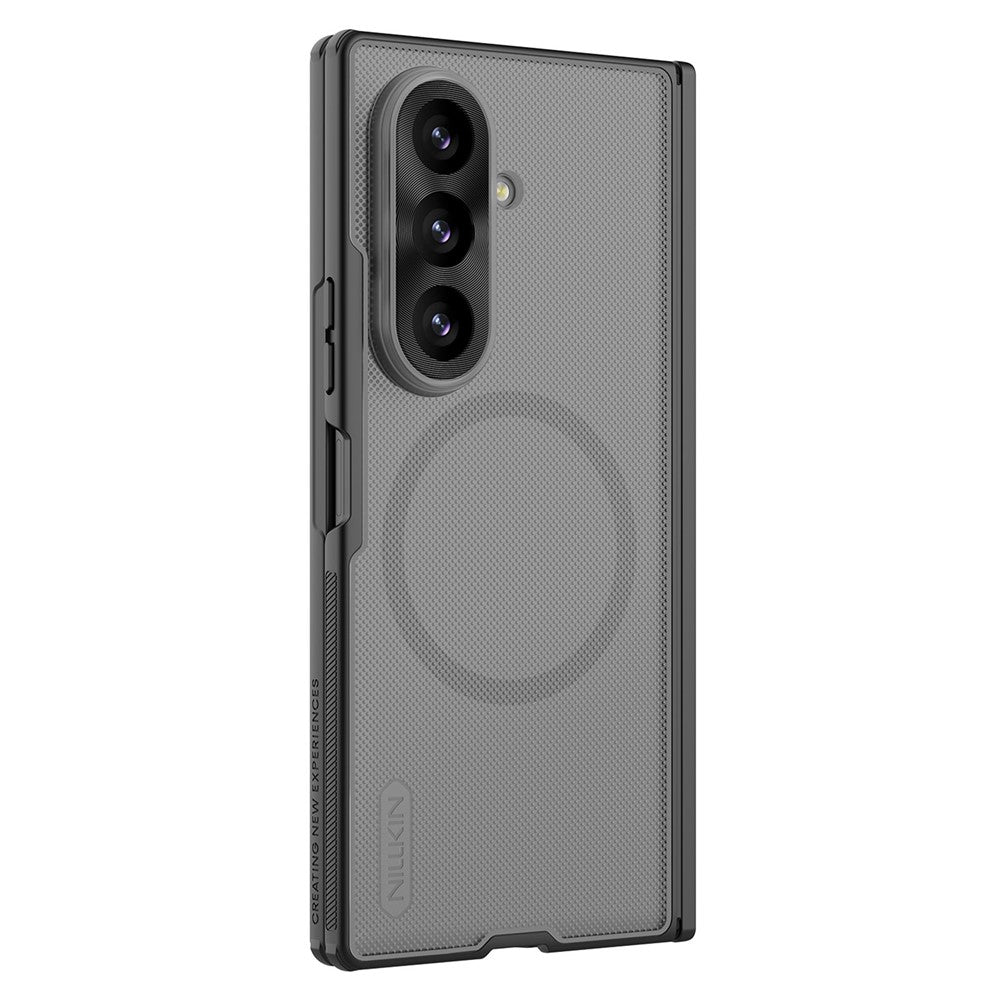 MagSafe puzdro pre Samsung Galaxy Z Fold8 Ultra F976, Nillkin, Super Frosted Shield, Čierne priehľadné