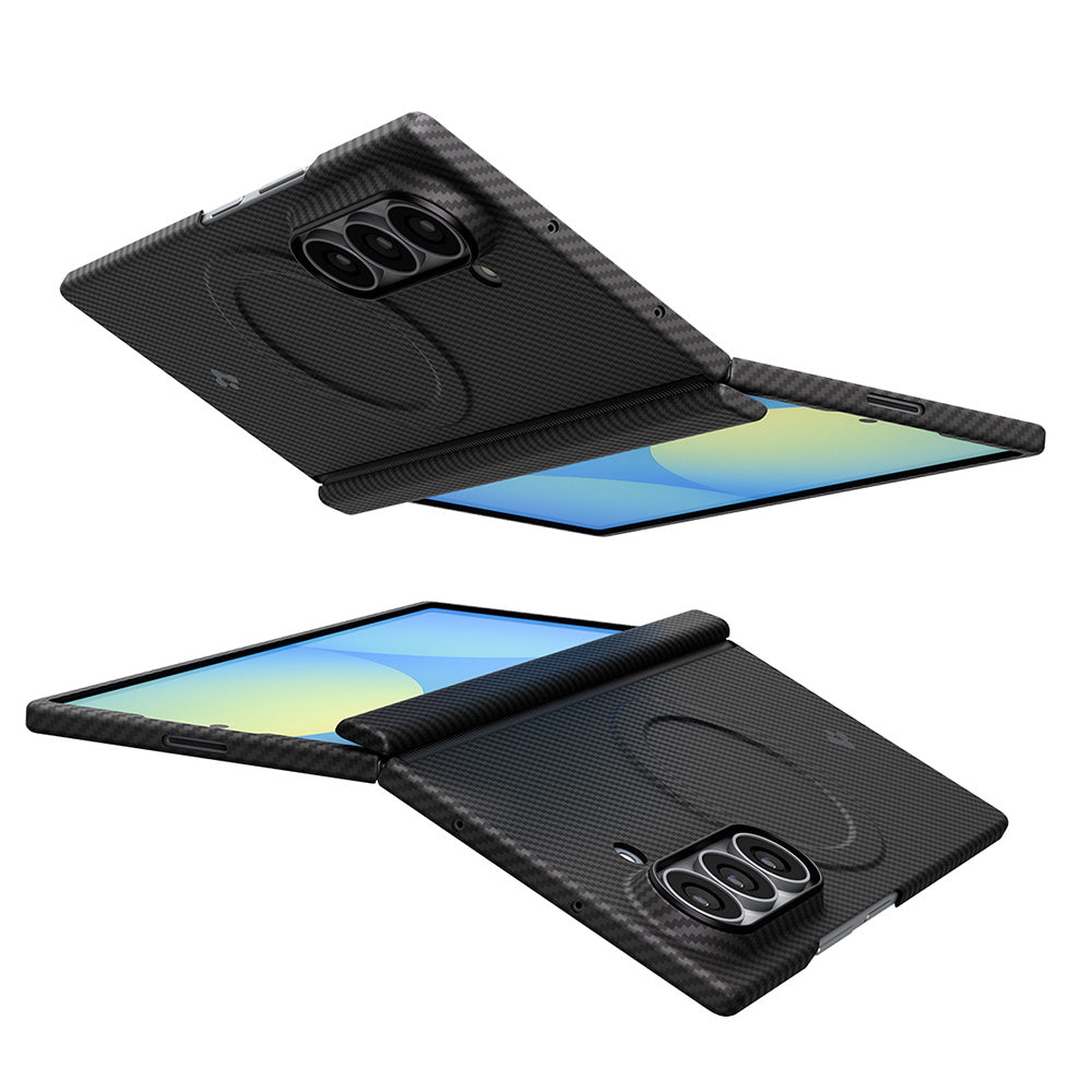 MagSafe puzdro pre Samsung Galaxy Z Fold8 Ultra F976, Spigen, Air Skin, Čierna ACS11510