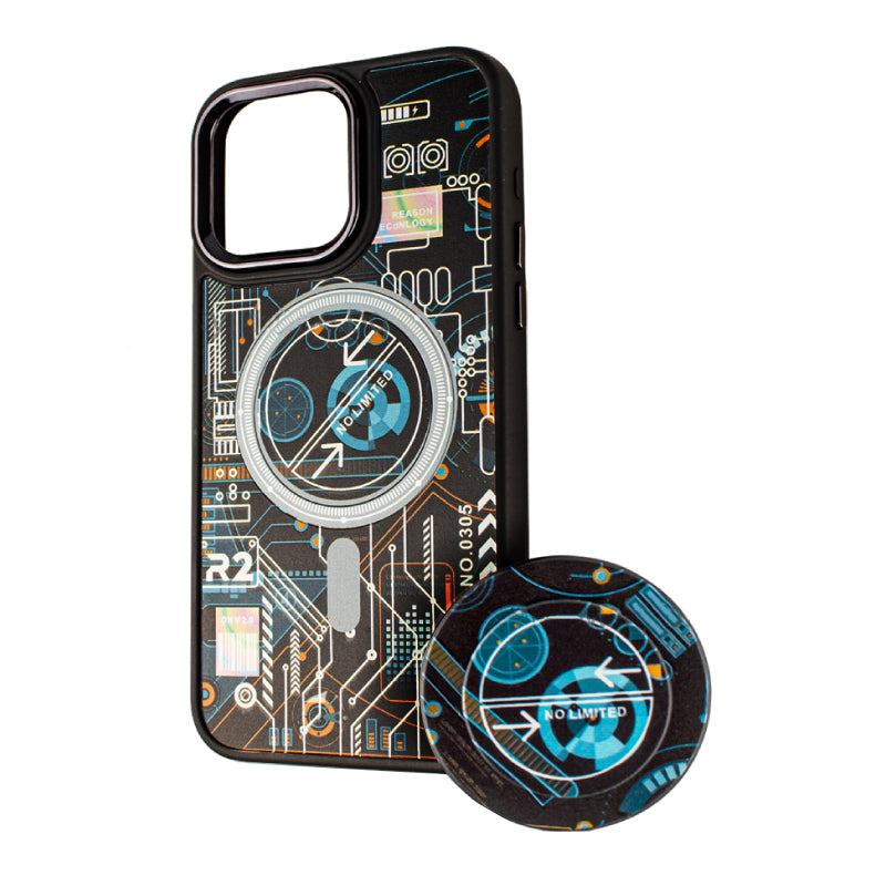 MagSafe puzdro pre Xiaomi Redmi A2 / A1, BOTER, MagPopsocket Technology, viacfarebné