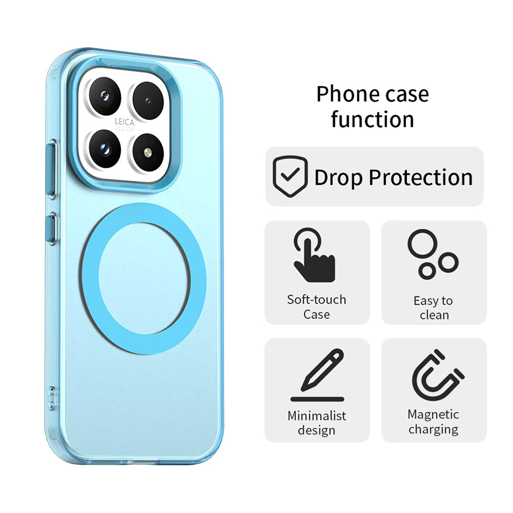 Puzdro MagSafe pre Xiaomi 17, Techsuit, CandyCase, Modrá