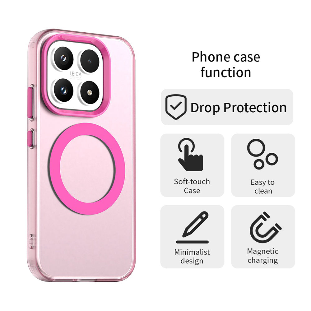 Puzdro MagSafe pre Xiaomi 17, Techsuit, CandyCase, Ružová