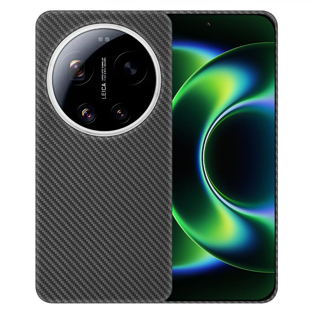 Puzdro MagSafe pre Xiaomi 17 Ultra, Techsuit, Aramid Fiber, Čierne